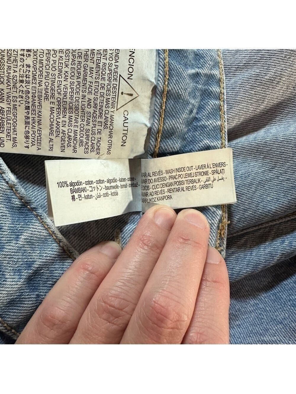 Zara Classic Blue Denim Jeans - Picture 9 of 9